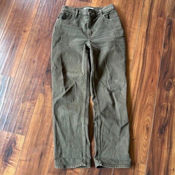 Abercrombie & Fitch Denim - Abercrombie & Fitch Brown Straight Leg Jeans